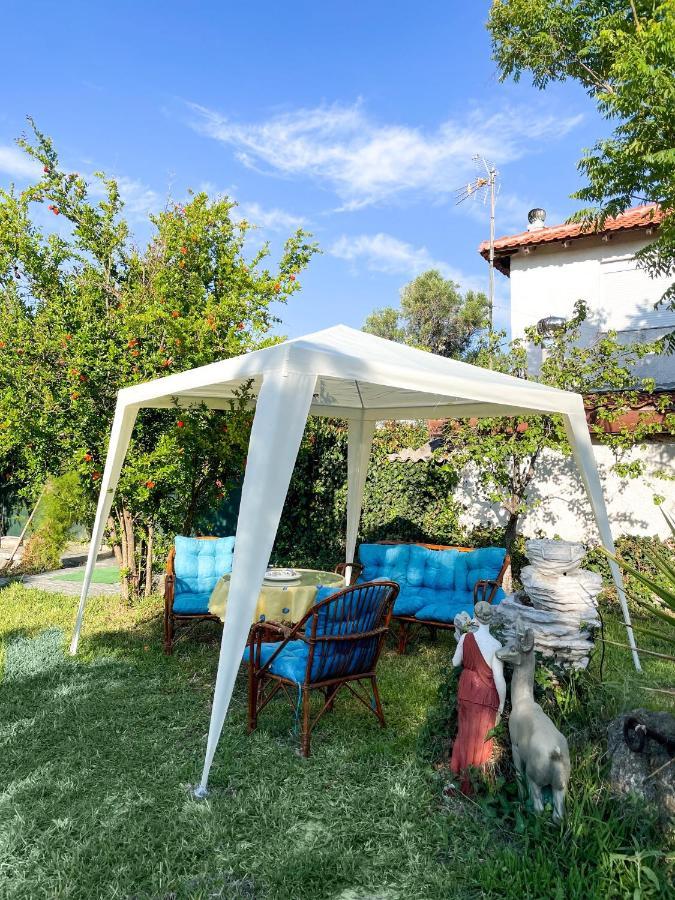 Casa Lia-Beach Front Villa Nea Kallikrateia Exteriör bild